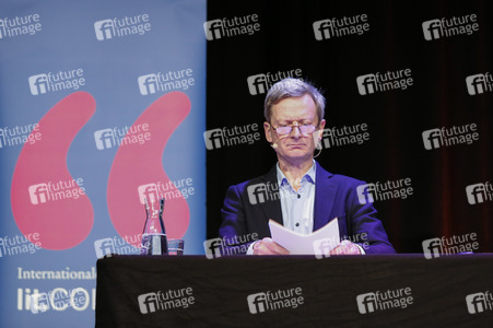 Annette Frier und Michael Kessler auf der lit.Cologne 2023 in Köln