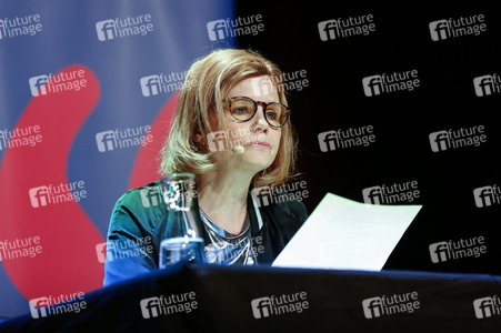 Annette Frier und Michael Kessler auf der lit.Cologne 2023 in Köln