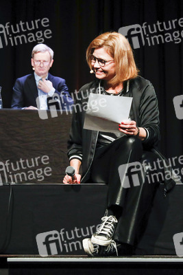 Annette Frier und Michael Kessler auf der lit.Cologne 2023 in Köln