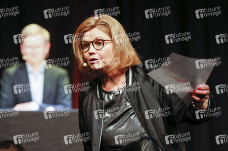 Annette Frier und Michael Kessler auf der lit.Cologne 2023 in Köln