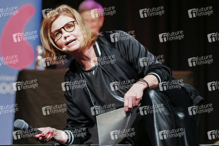 Annette Frier und Michael Kessler auf der lit.Cologne 2023 in Köln
