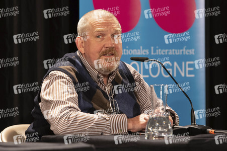Annette Frier und Dietmar Bär auf der lit.Cologne 2023 in Köln