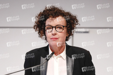 Maria Schrader auf der lit.Cologne 2023 in Köln
