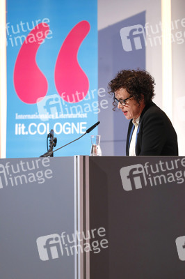 Maria Schrader auf der lit.Cologne 2023 in Köln