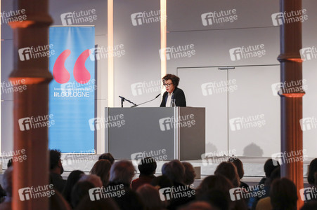 Maria Schrader auf der lit.Cologne 2023 in Köln