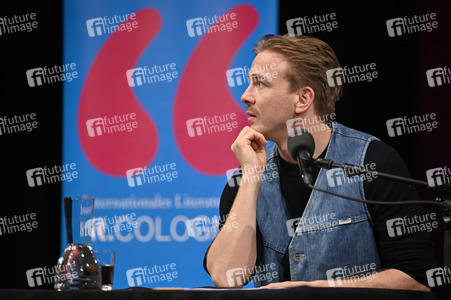 Albrecht Schuch und Marion Brasch auf der lit.Cologne 2023 in Köln