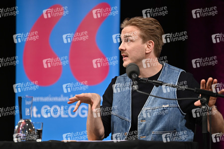 Albrecht Schuch und Marion Brasch auf der lit.Cologne 2023 in Köln