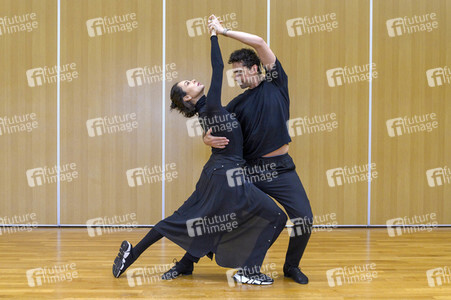 Natalia Yegorova trainiert für 'Let's Dance' in Köln