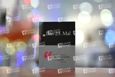 Matthias Brandt und Johanna Wokalek auf der lit.Cologne 2023 in Köln