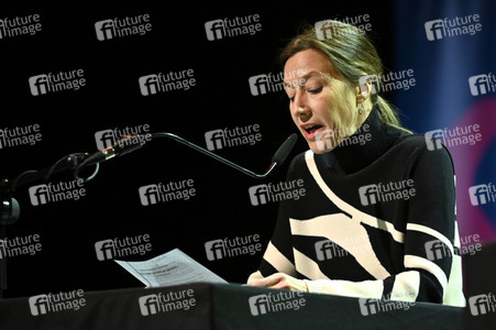 Matthias Brandt und Johanna Wokalek auf der lit.Cologne 2023 in Köln