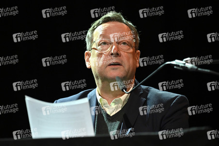 Matthias Brandt und Johanna Wokalek auf der lit.Cologne 2023 in Köln