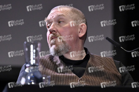 Mick Herron und Dietmar Bär auf der lit.Cologne 2023 in Köln