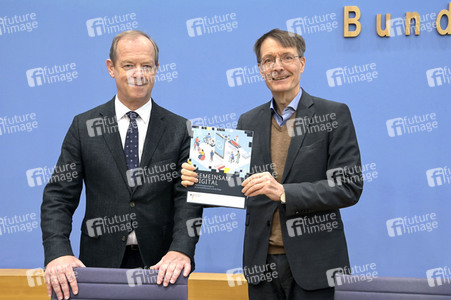 Bundespressekonferenz Digitalisierungsstrategie für Gesundheit und Pflege in Berlin