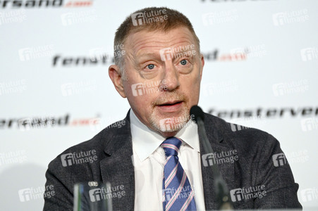 Pressekonferenz mit Boris Becker in Berlin