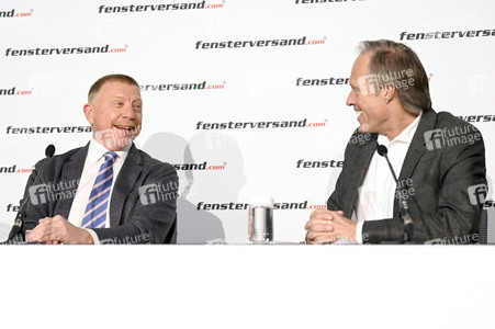 Pressekonferenz mit Boris Becker in Berlin