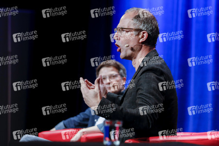 Maxim Leo und Jochen Gutsch auf der lit.Cologne 2023 in Köln