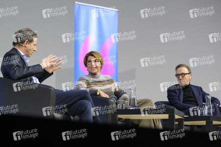Marius Müller-Westernhagen und Friedrich Dönhoff auf der lit.Cologne 2023 in Köln