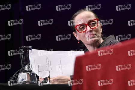 A.L. Kennedy und Anna Thalbach auf der lit.Cologne 2023 in Köln