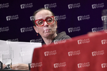 A.L. Kennedy und Anna Thalbach auf der lit.Cologne 2023 in Köln