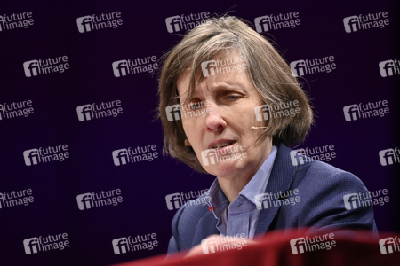 A.L. Kennedy und Anna Thalbach auf der lit.Cologne 2023 in Köln