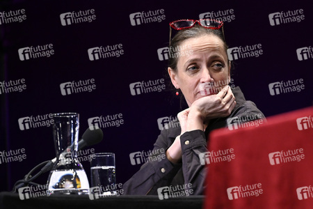 A.L. Kennedy und Anna Thalbach auf der lit.Cologne 2023 in Köln