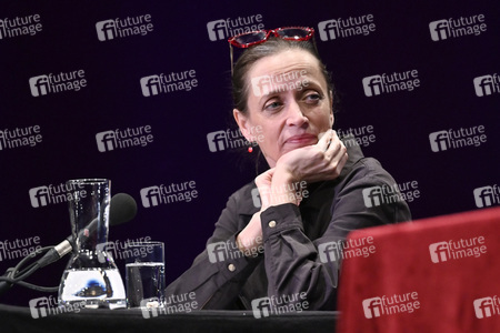A.L. Kennedy und Anna Thalbach auf der lit.Cologne 2023 in Köln