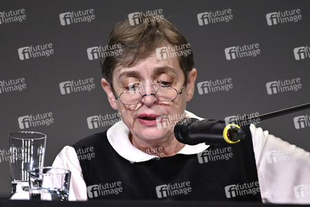 Katharina Thalbach auf der lit.Cologne 2023 in Köln