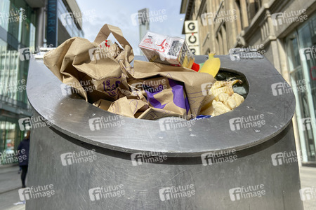 Streik der Abfallwirtschaftsbetriebe in Köln