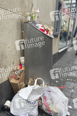 Streik der Abfallwirtschaftsbetriebe in Köln