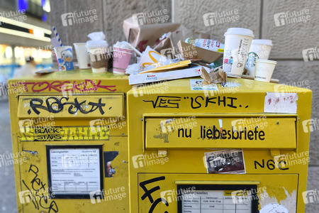 Streik der Abfallwirtschaftsbetriebe in Köln