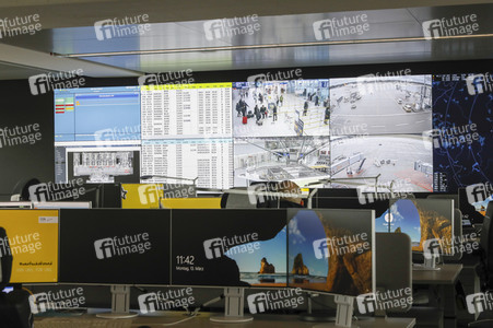 Präsentationstermin zum Airport Operations Control Center am Flughafen Köln/Bonn