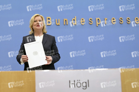 Bundespressekonferenz Vorstellung des Jahresberichtes 2022 in Berlin