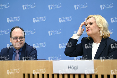 Bundespressekonferenz Vorstellung des Jahresberichtes 2022 in Berlin
