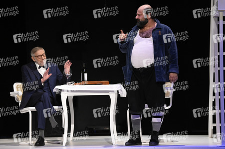 Theaterprobe 'Biedermann und die Brandstifter' in Berlin