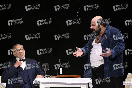 Theaterprobe 'Biedermann und die Brandstifter' in Berlin