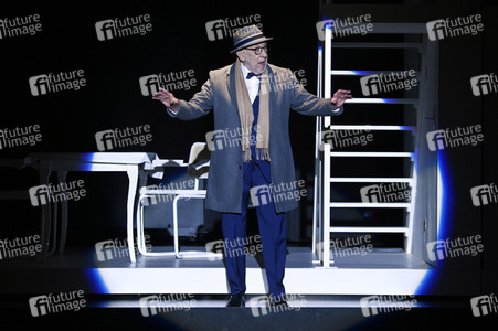 Theaterprobe 'Biedermann und die Brandstifter' in Berlin