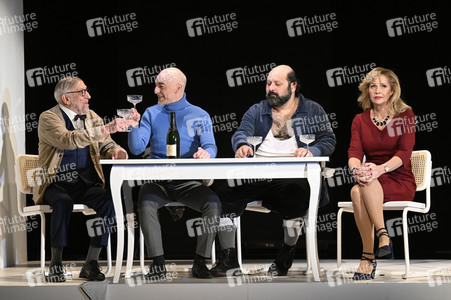 Theaterprobe 'Biedermann und die Brandstifter' in Berlin