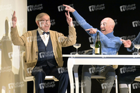 Theaterprobe 'Biedermann und die Brandstifter' in Berlin