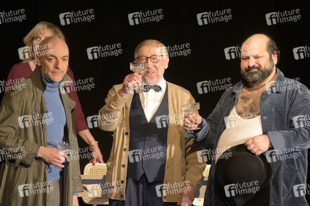 Theaterprobe 'Biedermann und die Brandstifter' in Berlin