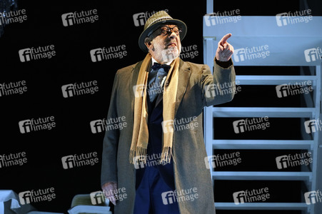 Theaterprobe 'Biedermann und die Brandstifter' in Berlin