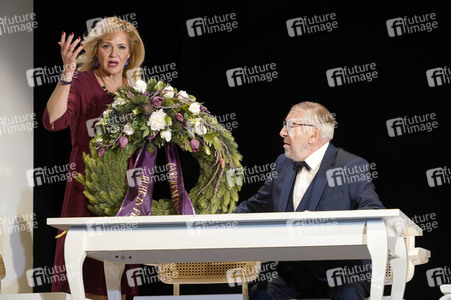 Theaterprobe 'Biedermann und die Brandstifter' in Berlin