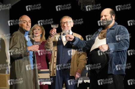 Theaterprobe 'Biedermann und die Brandstifter' in Berlin
