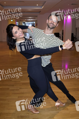 Chryssanthi Kavazi trainiert für 'Let's Dance' in Berlin
