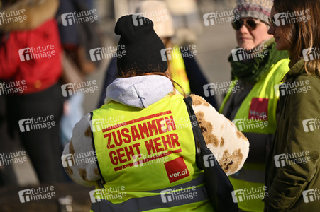 ver.di Streik in in Nürnberg