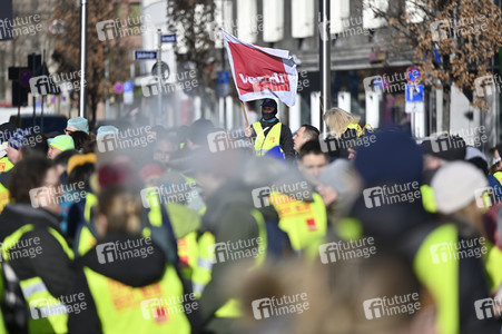 ver.di Streik in in Nürnberg