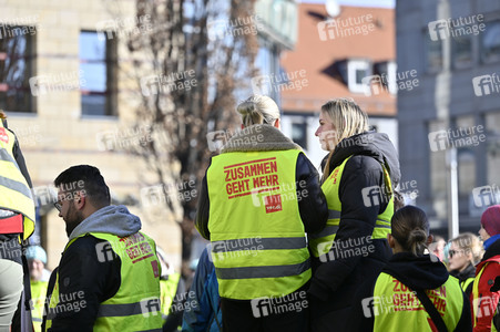 ver.di Streik in in Nürnberg