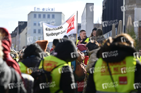 ver.di Streik in in Nürnberg