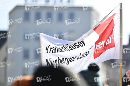 ver.di Streik in in Nürnberg