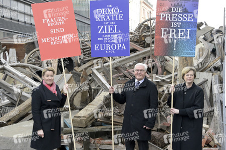 Eröffnung des Wochenendes für die Demokratie in Berlin