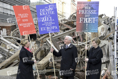 Eröffnung des Wochenendes für die Demokratie in Berlin